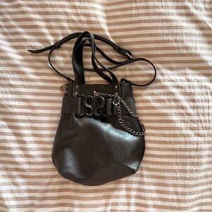 John Fleuvog Leather Bucket Bag